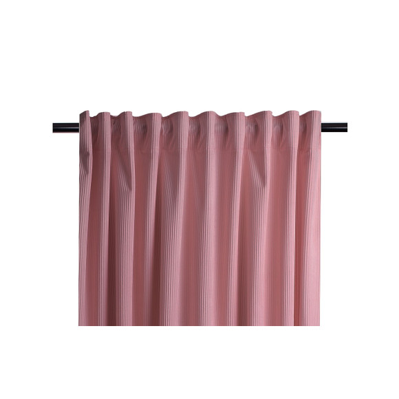 Zasłona z taśmą CASUAL CHIC 140x270 blush (c.Róz)